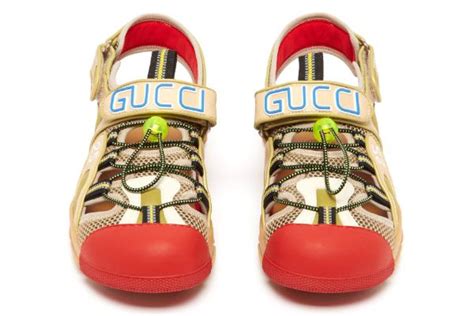 gucci closed toe sandals|gucci orthopedic sandals.